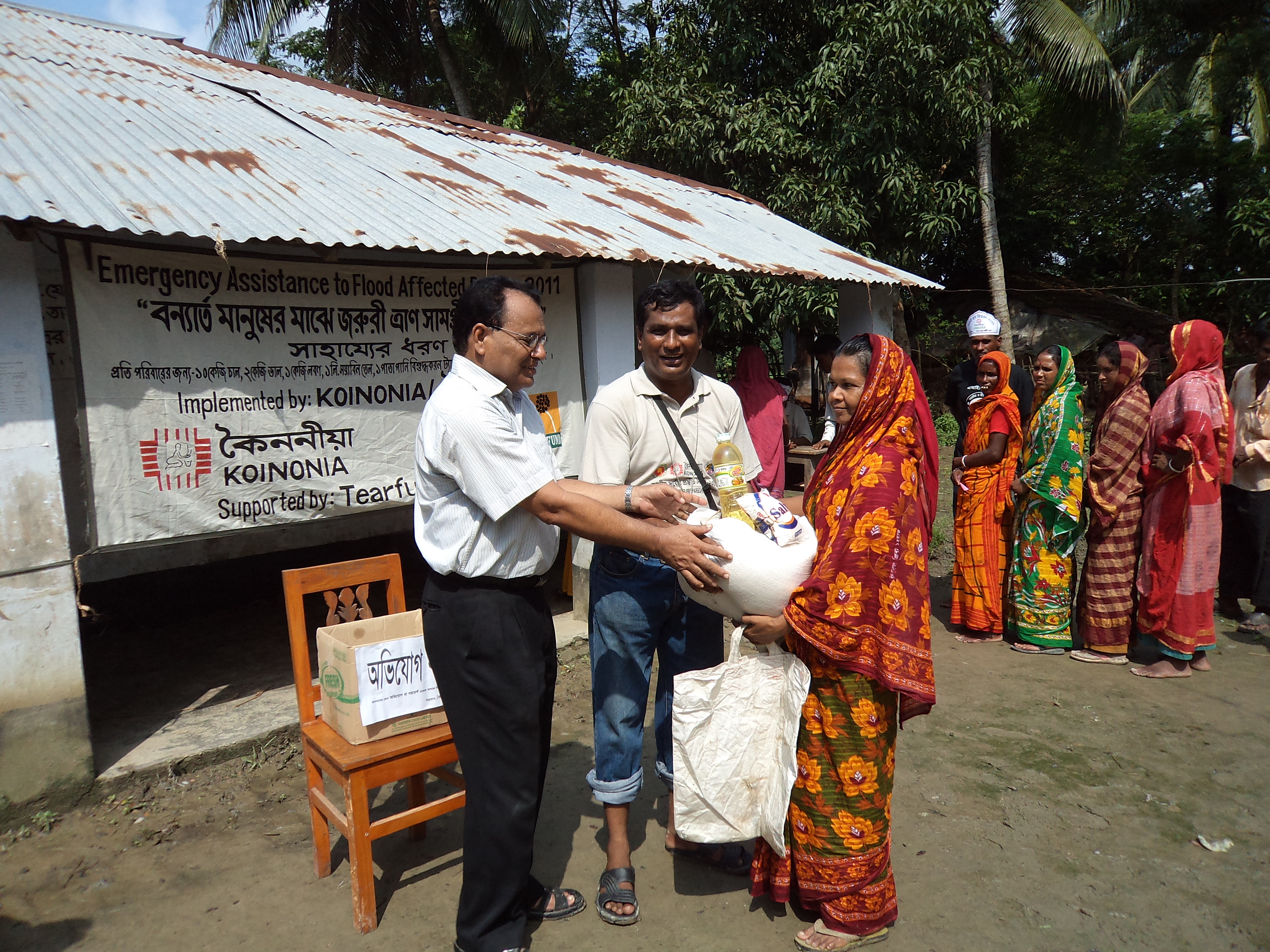 Emergency Assistance to Flood Affected People - 2011
